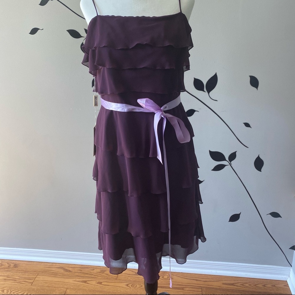 Layered semi formal dress